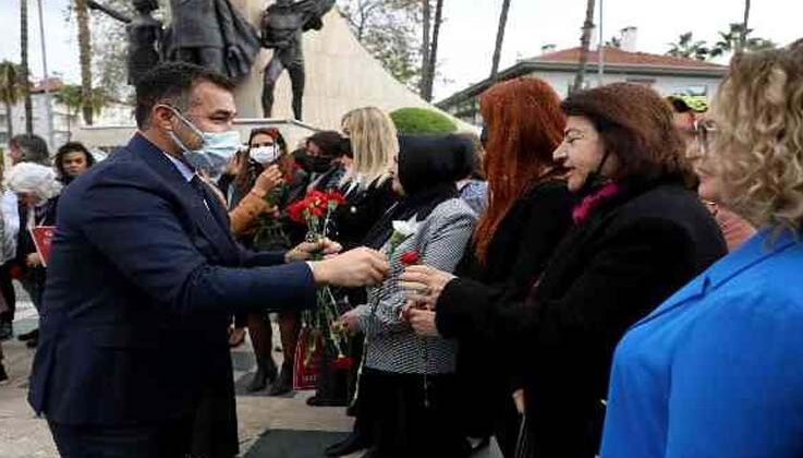 Türk kadınına seçme ve seçilme hakkı verilişinin 87. yılı kutlandı