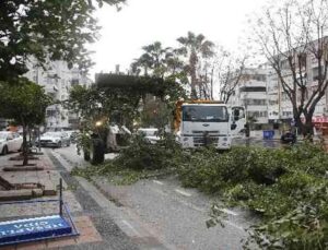 Büyükşehir, fırtına sebebiyle kent genelinde teyakkuza geçti