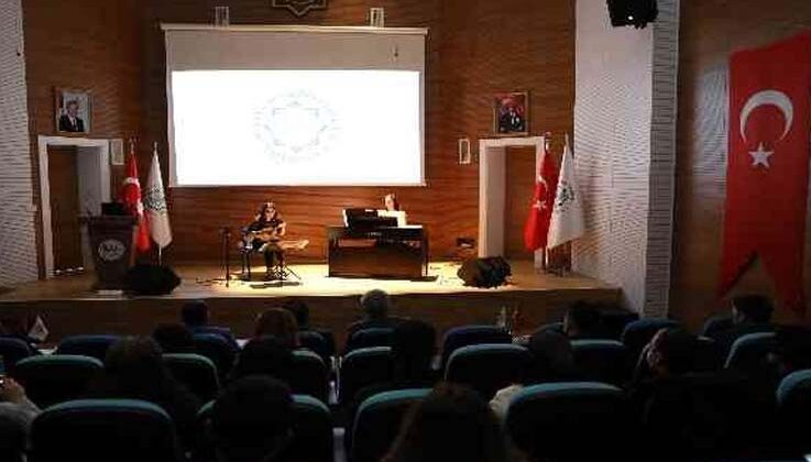 ALKÜ’de mandolin ve piyano konseri