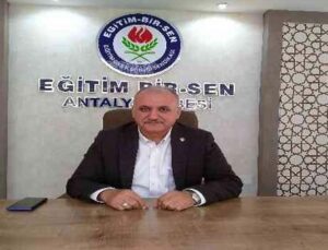 Eğitim Bir Sen Antalya Şube Başkanı Miran: “İnsan hakları ihlallerine sessiz kalmadık”