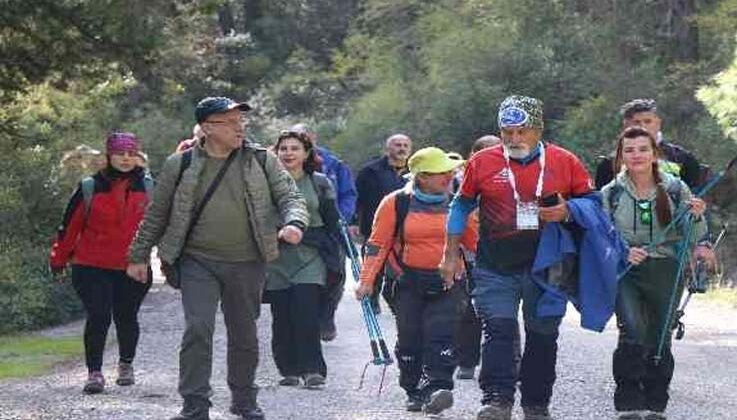 Yeşilçam yolunda doğa yürüyüşü