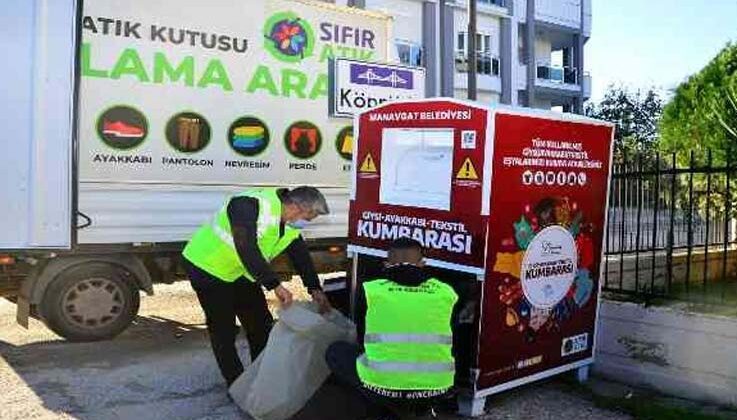 Manavgat’a ‘Mobil Atık Getirme Merkezleri’ kuruldu