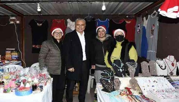 Muratpaşa Yılbaşı Çarşısı açıldı