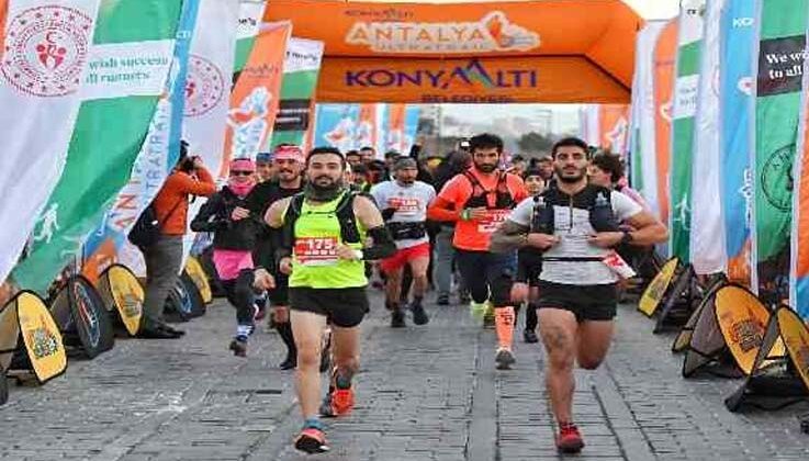 Antalya Ultra Trail Maratonu başladı