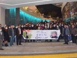 Antalya’da sağlık çalışanları ‘Kesişme: İyi Ki Varsın Eren’ filmini izledi