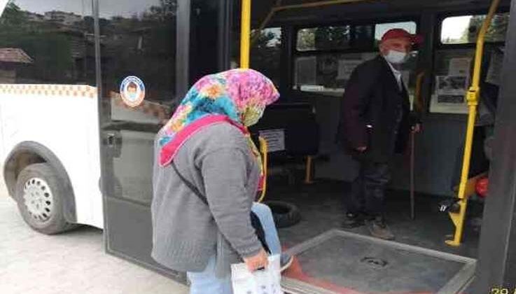 İbradı’da ücretsiz ulaşım