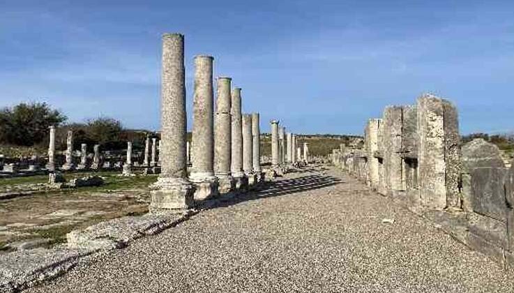 Perge Antik Kenti’nin ziyaretçi sayısı 2021 yılında yüzde yüz arttı