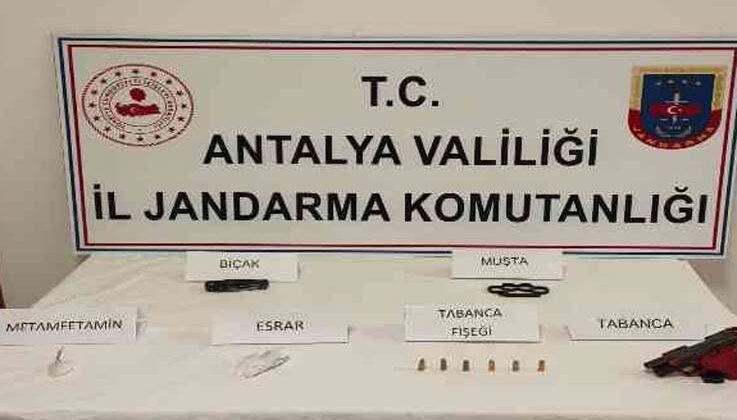 Manavgat’ta uyuşturucu operasyonu