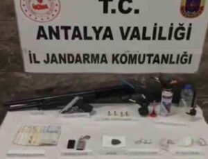 Alanya’da uyuşturucu tacirine operasyon