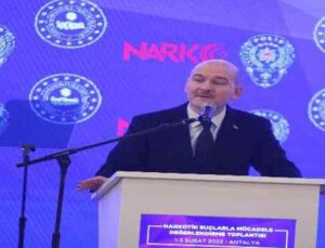 Bakan Soylu’dan, rekor uyuşturucu madde yakalama açıklaması