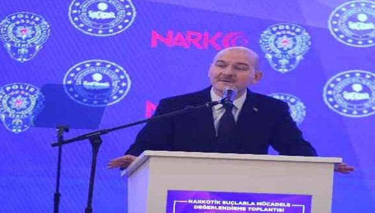 Bakan Soylu’dan, rekor uyuşturucu madde yakalama açıklaması