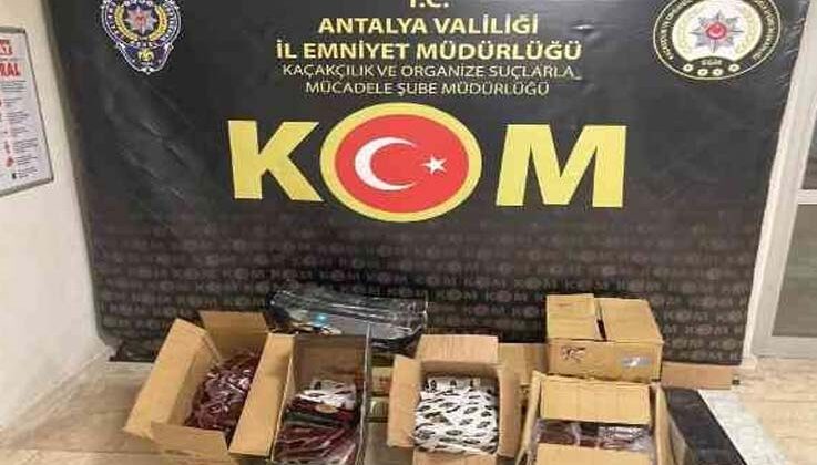 Antalya’da kaçakçılığa geçit yok