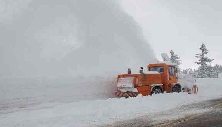 Antalya-Konya karayolu tüm araç trafiğine kapatıldı