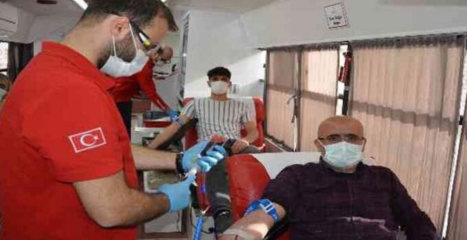 Korkuteli’nde 5 günde 372 ünite kan bağışı