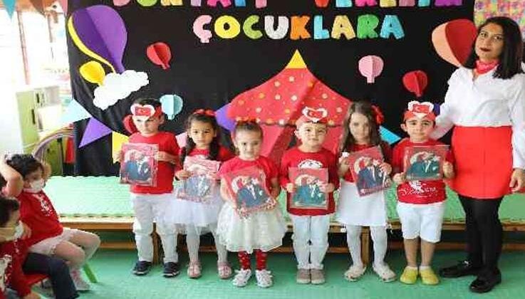 Büyükşehir kreşlerinde 23 Nisan coşkusu