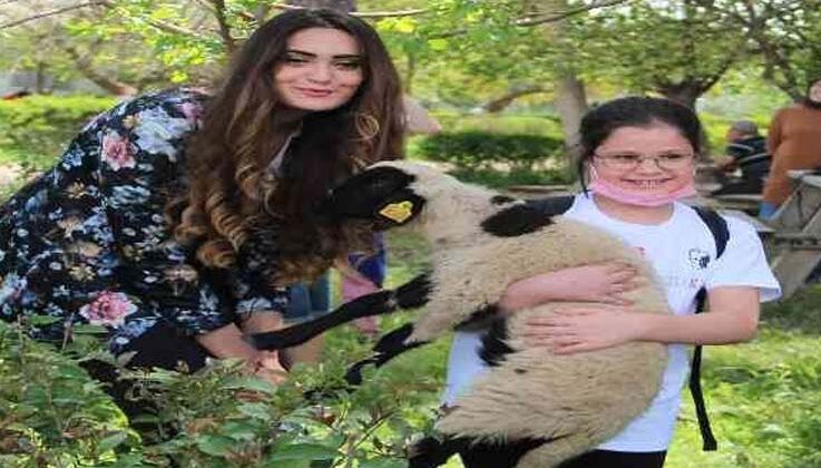 Antalya’da çocuklar tarımı ve hayvancılığı uygulamalı öğrendi