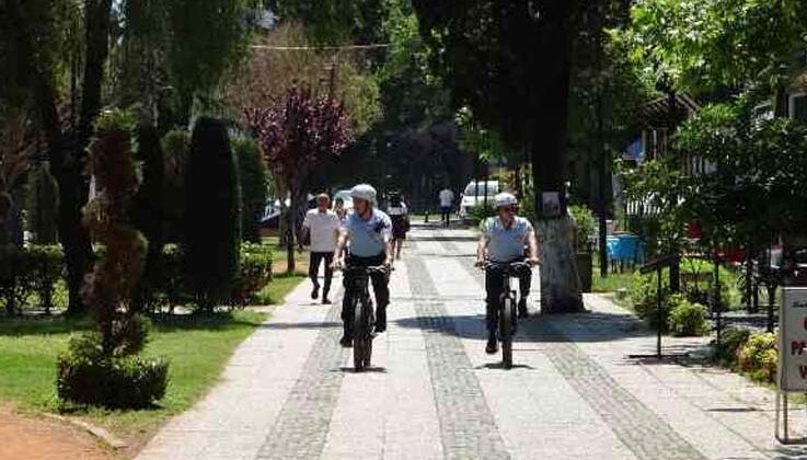 Manavgat’ta bisikletli Martı Timi iş başı yaptı