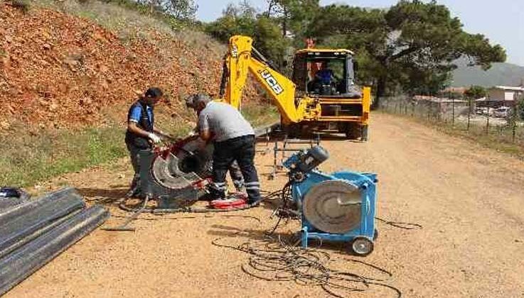 Büyükşehir, Adrasan ve Olympos içme suyu hatları yenileniyor