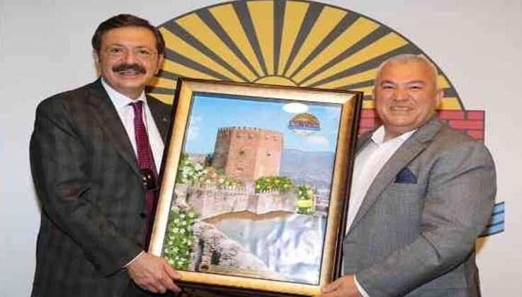 ALTSO Başkanı Şahin, Hisarcıklıoğlu’na ‘Marka’ şehir çalışmalarını anlattı