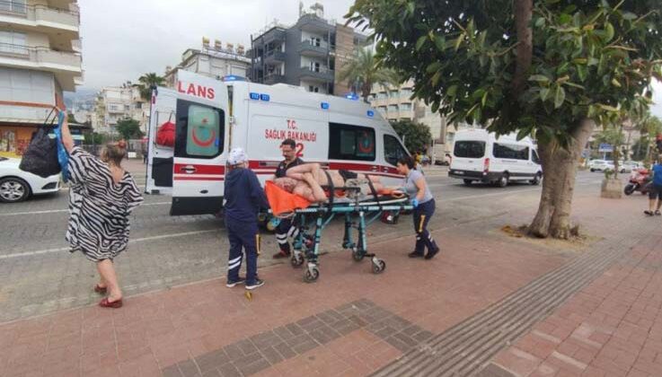 Serinlemek için denize giren turist boğulma tehlikesi yaşadı