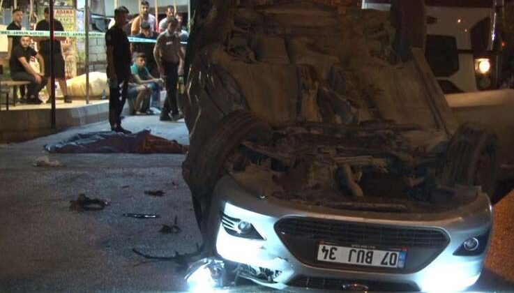 Antalya’da feci kaza: 1 ölü, 2 yaralı