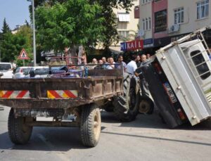 Gazipaşa’da kaza: 4 yaralı