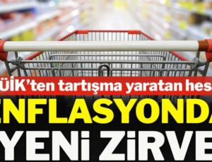 Enflasyon rakamları açıklandı