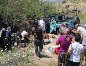 Antalya’da safari cipi şarampole yuvarlandı: 1 ölü, 9 yaralı