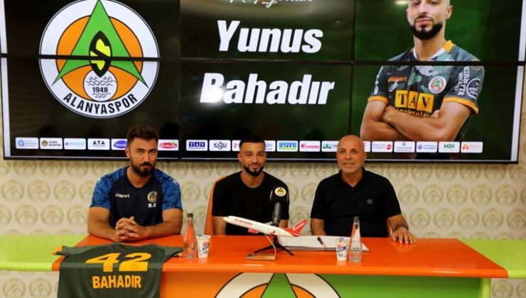 Yunus Bahadır, 3 yıllığına Alanyaspor’da