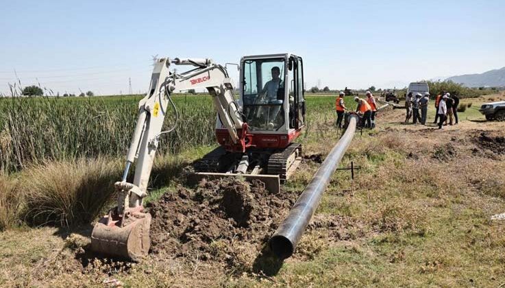 Döşemealtı Kovanlık’ta 3 bin 100 dekar tarım arazisi suyla buluşacak