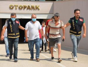 Antalya’da aranan 63 şüpheli yakalandı