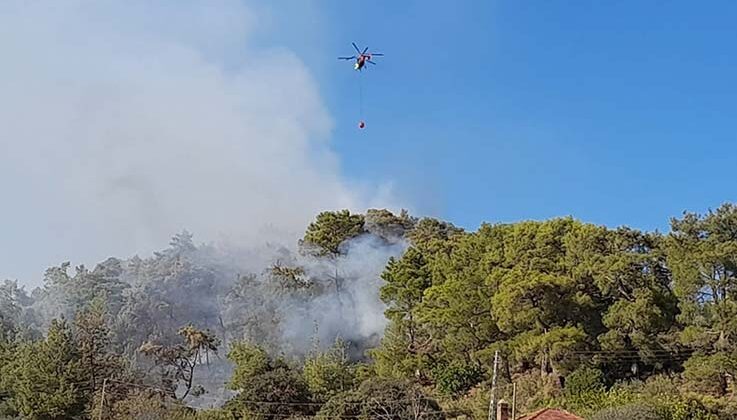 Antalya’daki orman yangını kontrol altına alındı