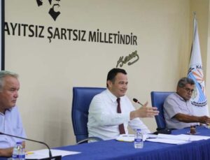 Kaş Belediyesi’nin Eylül ayı meclis toplantısı yapıldı