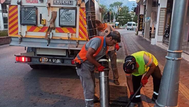 Kemer’de kış hazırlıkları başladı