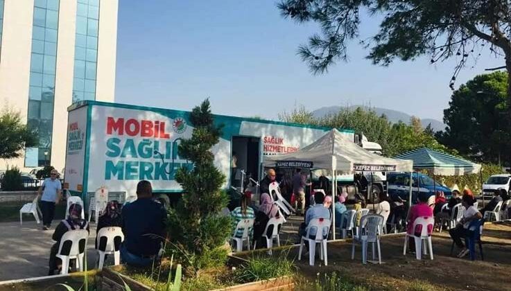 Kepez’in, Mobil Sağlık Merkezi ilçe ilçe kanser taraması yapıyor