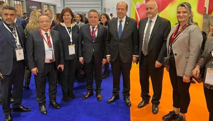 Başkan Böcek, WTM Londra Turizm Fuarında Antalya’yı tanıtıyor