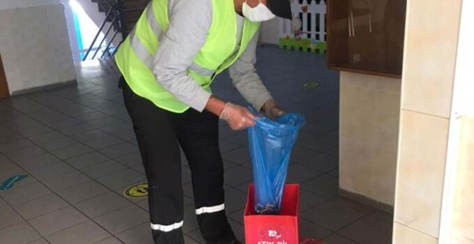 Kemer’de atık piller geri dönüşüme kazandırılıyor