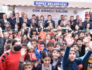 Kepez’den, İsmail Hakkı Kaya İlkokulu’na çok amaçlı salon