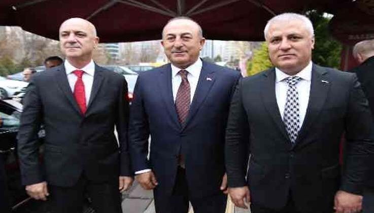 Bakan Çavuşoğlu, ALTSO heyetini kabul etti