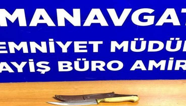 Manavgat’ta öldürmeye teşebbüs suçundan aranan bir kişi yakalandı