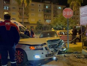 Gazipaşa’da 5 aracın karıştığı zincirleme trafik kazası: 1 yaralı