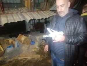 Fırtına kafesleri devirdi, güvercinler telef oldu
