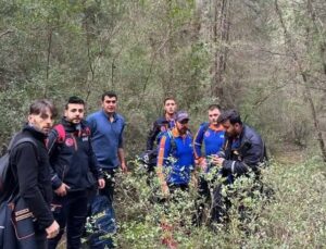 Ormanlık alanda kayboldu, bulan ekiplere ilk sözü “Kusura bakmayın” oldu