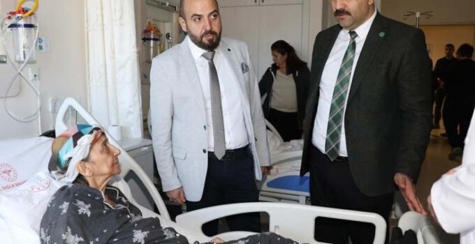 Depremzedelere Rektör Kalan’dan ziyaret