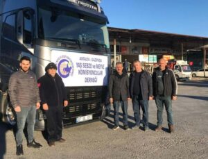 Gazipaşa’dan deprem bölgesine 2 yardım tırı yola çıktı