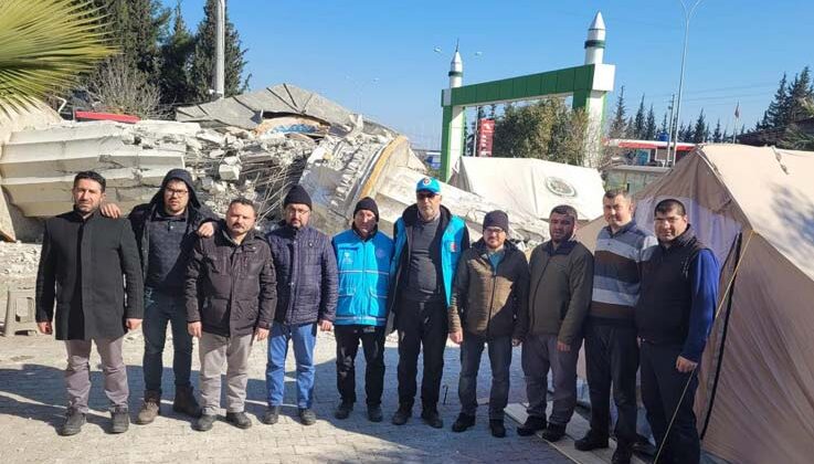 Gazipaşa’dan deprem bölgesine giden din görevlileri çalışmalarına devam ediyor