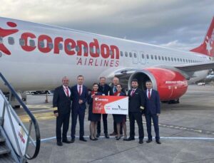 Corendon Airlines, İngiltere pazarı uçuşlarına 2023’te yeni hatlar ekledi
