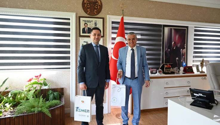 Ukrayna Antalya Konsolosu Voronin, Kemer Belediyesi’nde