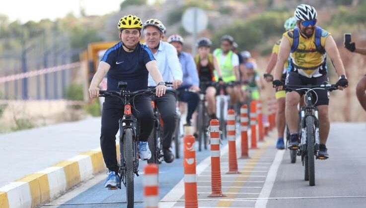 Kepez’den 30 kilometrelik bisiklet yolu