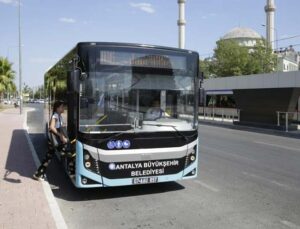 Antalya’da, bayramda 3 günlük ulaşım ücretsiz